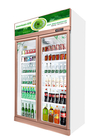 Дисплей напитка холодного напитка холодильника двери чистосердечного охладителя коммерчески стеклянный