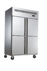 0°C - 10°C Коммерческий вертикальный морозильник Холодильное оборудование холодильник из нержавеющей стали