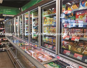 Дисплей холодильника замораживателя дисплея супермаркета совмещенный замораживателем