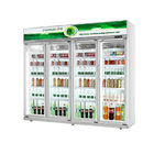 Оборудование хладоагента компрессора супермаркета двойной двери холодильника низкой цены оптовое коммерчески
