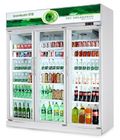 Чистосердечный коммерчески охладитель напитка для холодных напитков/холодильника дисплея Пепси с стеклянной дверью