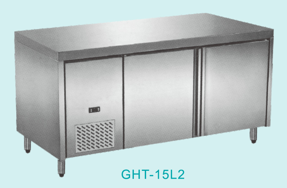 Коммерчески нержавеющая сталь кухни под встречным OEM R134a замораживателя