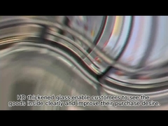 Costom Low Price Commercial Display Freezer Supermarket Island Freezer