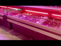 Коммерчески дисплей сценария пользы посещения возвращения дисплея холодильника