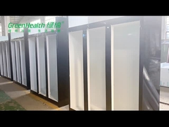 Охладитель дисплея напитка/ликера холодильника двойной двери замораживателя холодильника