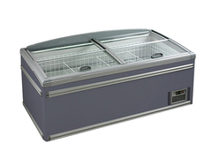 Зелёное здоровье коммерческий остров морозильник супермаркет холодильник мороженое мороженое глубокий морозильник