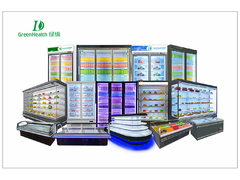 Коммерческий вертикальный дисплейный морозильник с низкой температурой для мяса и морепродуктов