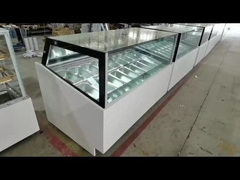 Витрина gelato замораживателя дисплея мороженого