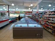 Автоматический разморозьте высокая эффективность хладоагента КФК замораживателя острова супермаркета свободная