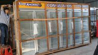 Чистосердечная витрина замораживателя двери стекла скольжения для коммерчески автоматического размораживает тип