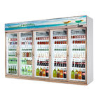 Холодильник напитка стеклянной двери чистосердечный коммерчески для супермаркета