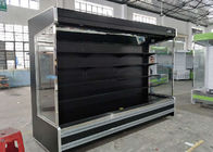 Оборудование рефрижерации охладителя Multideck плода цвета черноты гипермаркета открытое