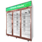 Холодильник двери чистосердечного супермаркета R134 коммерчески стеклянный
