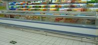 Замораживатель шкафа счетчика дисплея замораживателя/продукта моря острова супермаркета замороженных продуктов