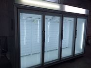 Открытый холодильник дисплея Multideck с системой охлаждения двери Glasss Remoted