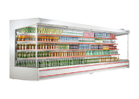 Холодильник дисплея напитка коммерчески охладителя Multideck открытого вертикальный