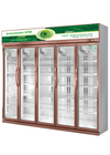 Тип вентиляторной системы охлаждения замораживателя холодильника двери охладителя 5 напитка магазина коммерчески стеклянный