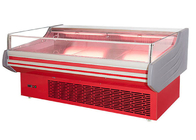 Охладитель изготовленной на заказ универсальной еды витрины замораживателя мяса вентилятора открытый построенный в системе