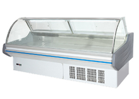 Холодильник открытой выкладки еды гастронома замораживателя дисплея магазина мяса коммерчески