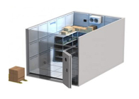 Изготовленная на заказ прогулка комнаты холодильных установок панели ПУ цыпленка рыб в температуре -18К замораживателя до 0 к