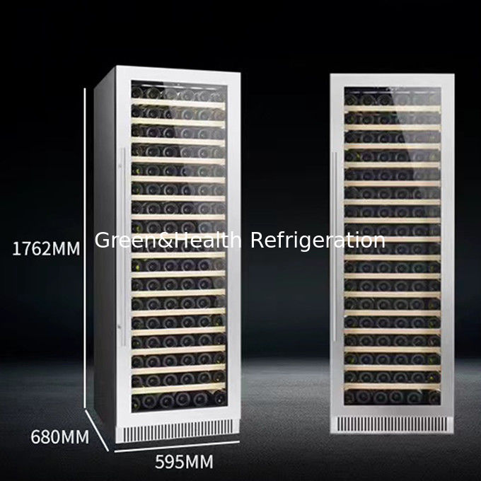 Сертификат ETL 360° Вентиляционный холодильник для вина с автоматической системой размораживания 418L 220V 50HZ