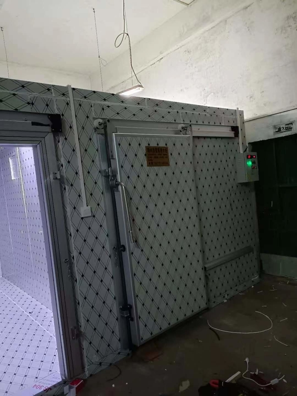 Специальное холодильное помещение для замораживания рыбы и мяса с автоматической системой управления