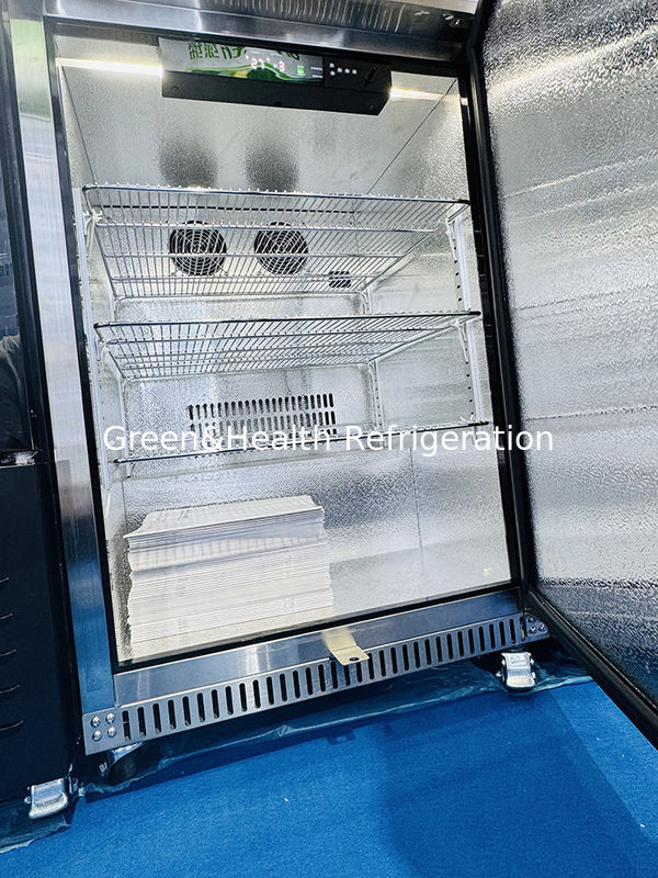 Сертификат ETL 150L 168Контейнеры из нержавеющей стали твердые двери холодильник для наружных напитков