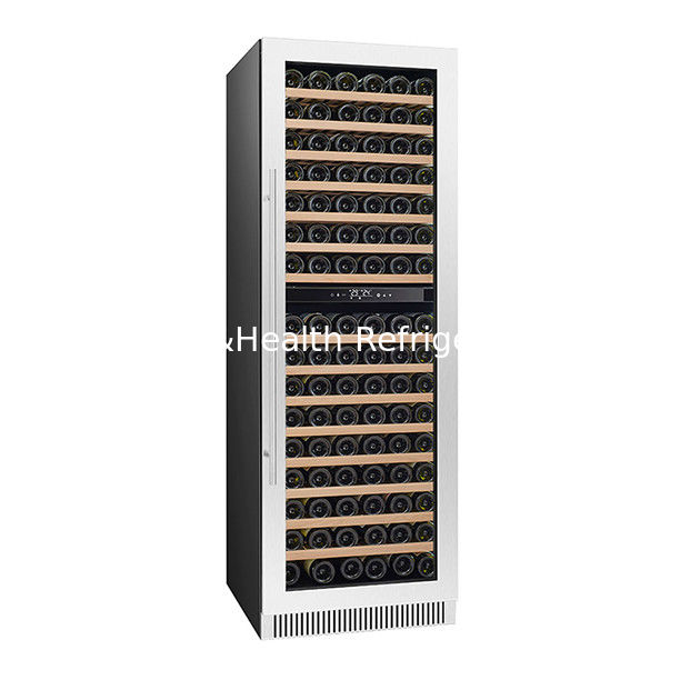 Сертификат ETL 326 единиц, оснащенных двумя стеклянными дверями, тремя независимыми холодильниками для вина