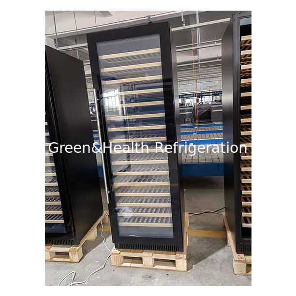 Сертификат ETL 326 единиц, оснащенных двумя стеклянными дверями, тремя независимыми холодильниками для вина