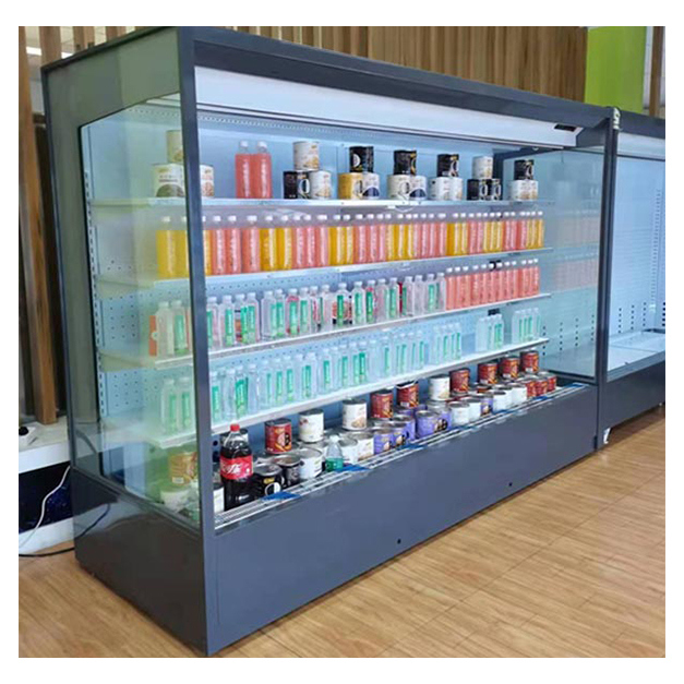 Холодильники с открытым углом и несколькими полками на продажу