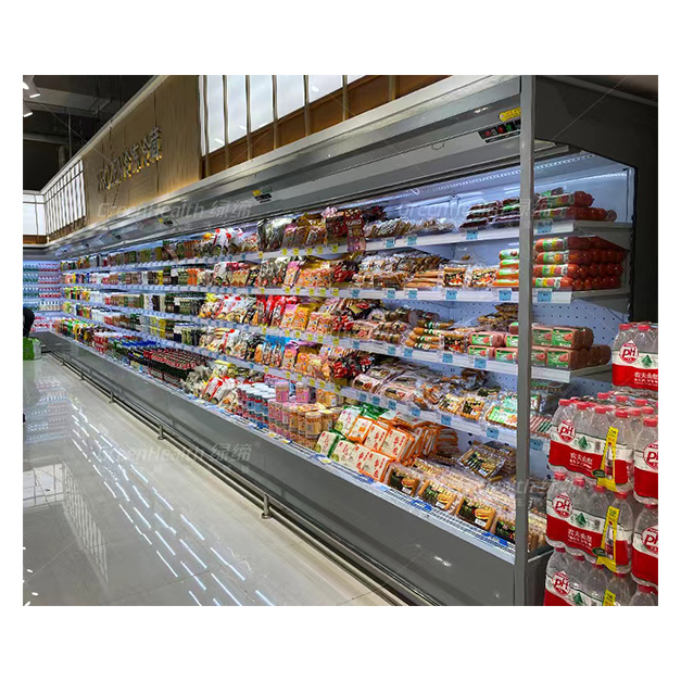 Холодильники с открытым углом и несколькими полками на продажу