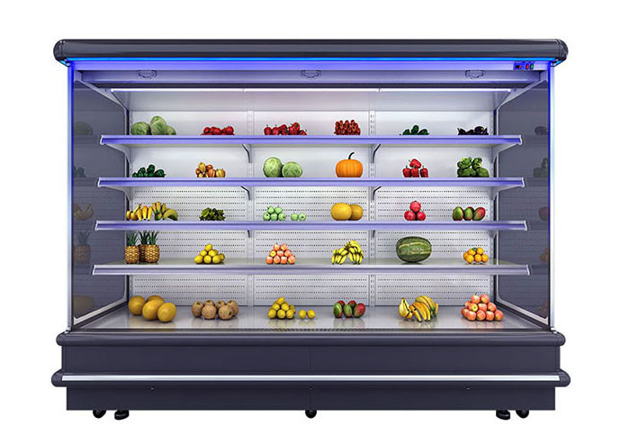 Удаленная система открытой выкладки фрукта и овоща холодильника супермаркета цифрового регулятора более крутая
