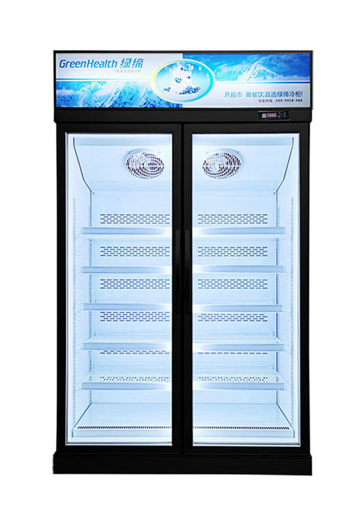 Замораживатель двери регулируемой полки коммерчески чистосердечный стеклянный для мороженого сыра