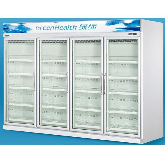 Холодильник -20°C двери втройне слоев стеклянный с компрессором Copeland
