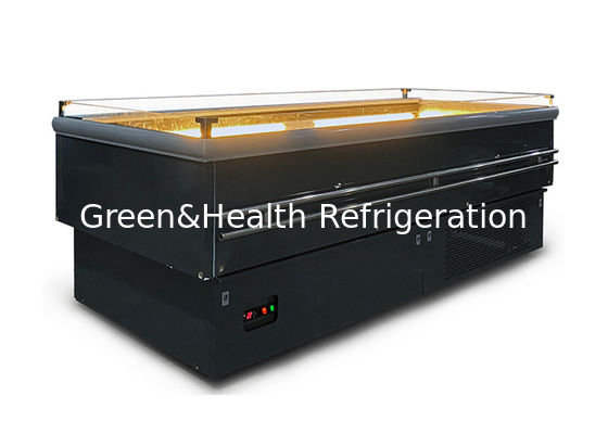 2 к типу большого холодильника дисплея еды деталя продвижения емкости 8℃ открытому