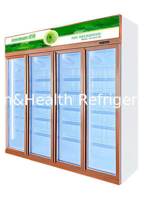 Автомобиль коммерчески напитка R290 более крутой размораживает холодильник Шампань дисплея напитков