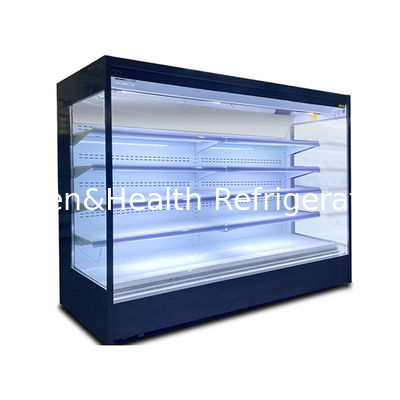 Чистосердечные коммерчески большие охладители открытой палубы для фруктов напитков