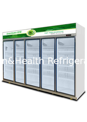 Модный охладитель напитка супермаркета для хранения еды свежей