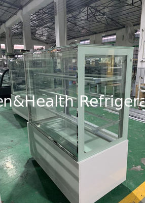 3 стеклянного слоя замораживателя витрины дисплея магазина торта пекарни для хлеба