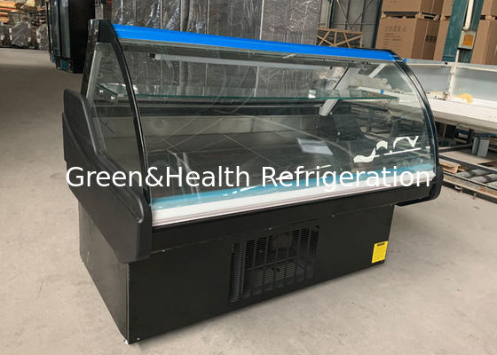 гастроном двери сальто 1M передний показывает замораживатель 100L мяса оборудования мясника холодильника