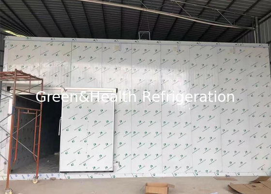 PU замка кулачка обшивает панелями прогулку в замораживателе холодной комнаты для складского помещения говядины цыпленка модульного