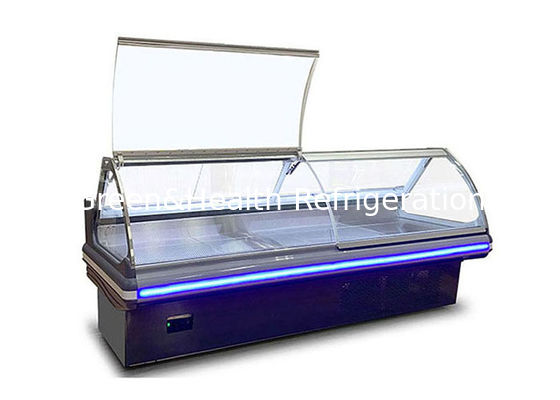 R290 Коммерческий Дели Дисплей Покажите Case холодильное оборудование холодильник Для мясника