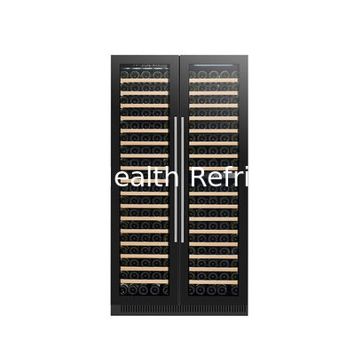 Сертификат ETL 185 бутылки Винный дисплей Холодильник двойной зоны Электрические стеклянные двери Модель LD-185D