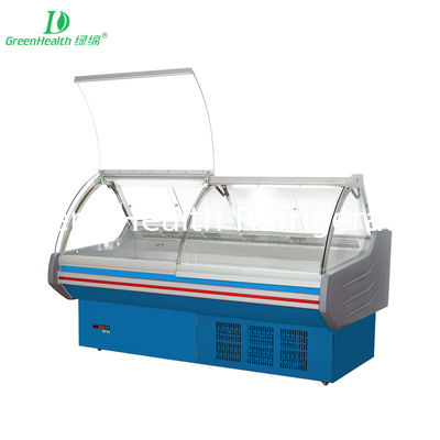 холодильник дисплея гастронома свежего мяса 3м для стопа/супермаркета палачества