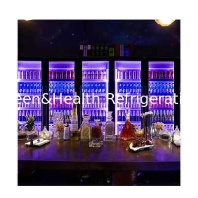 2/3 двери многоцветные напитки алкогольные напитки холодильные дисплеи