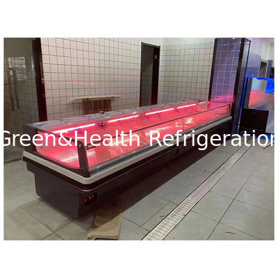 Холодильная витрина для хранения свежего мяса премиум-класса в европейском стиле