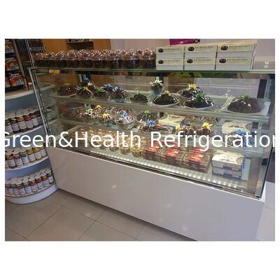 Подъемная многохрестовая правоугольная тортовая холодильная дисплейная морозильница