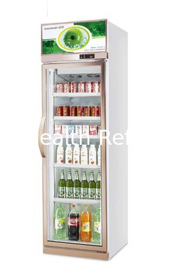 480L коммерческий охладитель напитков с компрессором Danfoss и холодильником со стеклянной дверью с температурой 0-10°C
