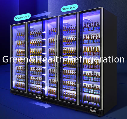 Автомобиль размораживает коммерчески чистосердечный замораживатель с колесом для Пепси/молока/пива с стеклянной дверью для