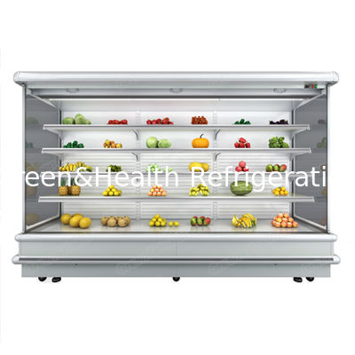 Вентиляторная система охлаждения Refrigerated охладитель Multideck овоща плода открытый